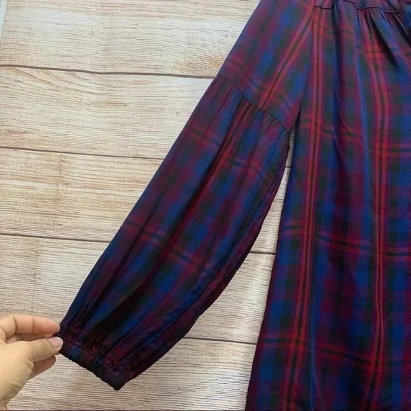 Cabi Caroling Shirt Button Front Check Plaid # 4070 - Picture 10 of 12